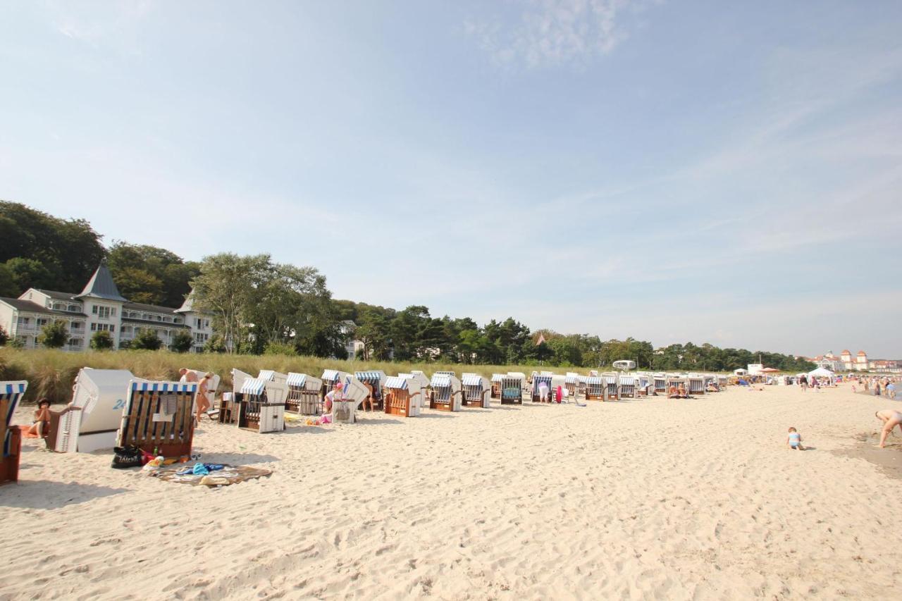 Villa Strandeck Fewo6 - Strandnah, Meerblick, Balkon Binz Eksteriør bilde